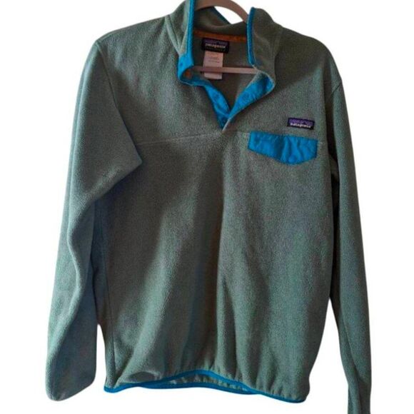 PATAGONIA Synchilla Snap T Fleece Pullover Size Med - Picture 2 of 3